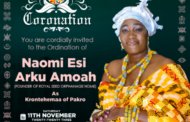 E/R: Mother Of Royal Seed Orphanage Home Honoured As Krontihemaa Of Nsawam-Pakro