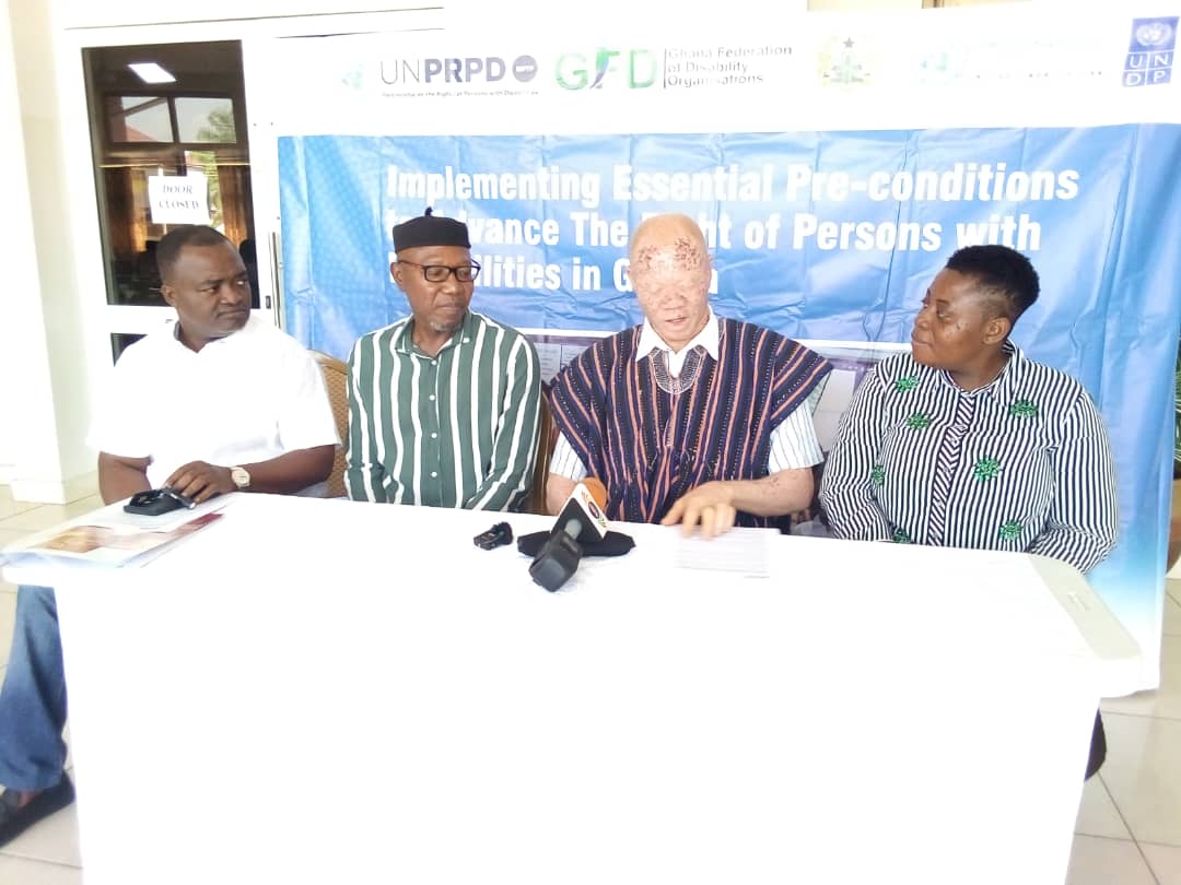 E/R: GFD Trains MPs On Disability Issues; Calls For Re-Enactment Of The Disability Act 715