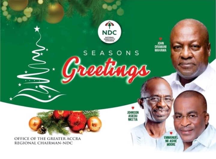 Christmas Festivities: Greater Accra NDC Regional Chairman Gifts GHC100,000 To 34 Constituencies