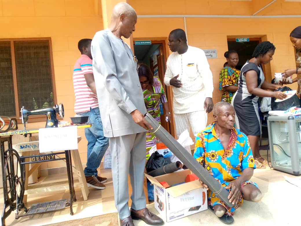 E/R: 20 PWDs Receive Support From Abuakwa North Municipal Assembly