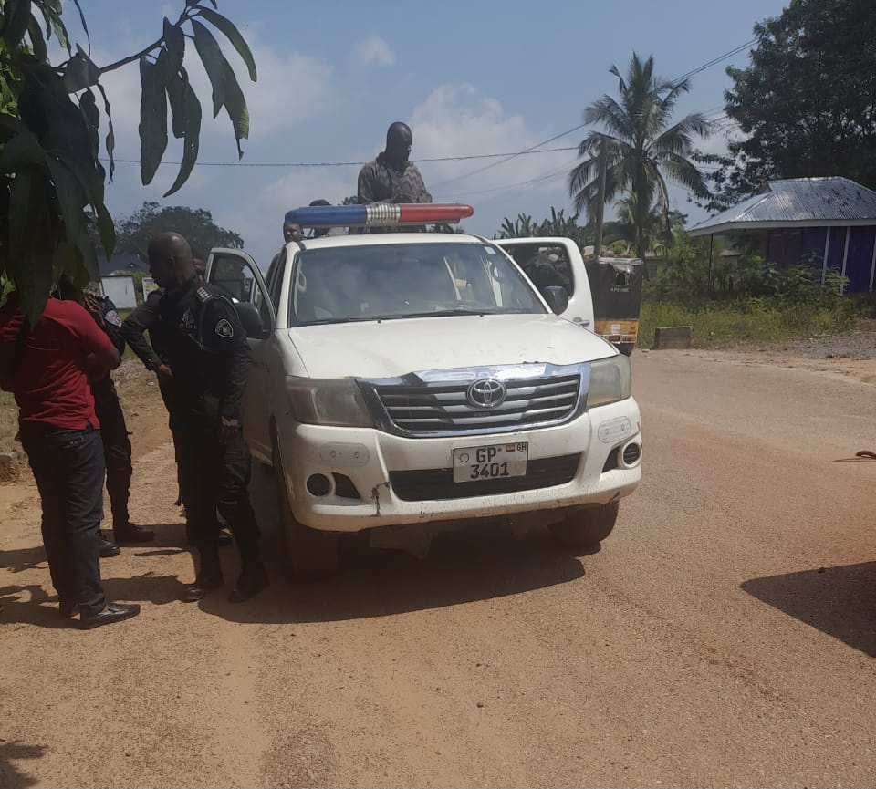 Police Clash With COCOBOD Anti Illegal Mining Team