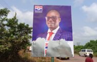 Ofoase -Ayirebi: Lawyer Owusu Mensah Supporters 'Mad' Over Vandalization Of Billboard