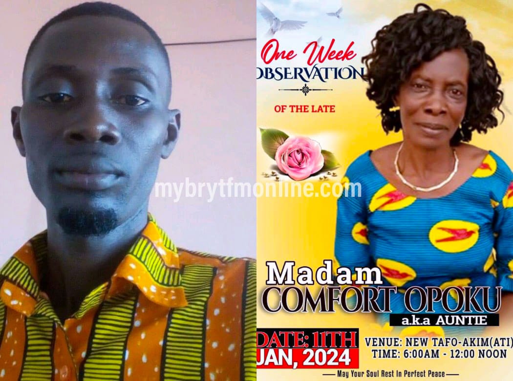 Tragedy At Akyem Tafo As Young Man Dies Ahead Of Mother's Funeral