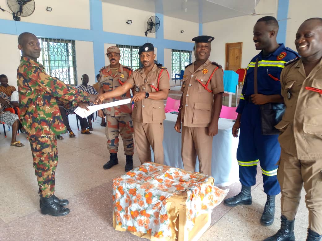 E/R: Akyem Tontro Fire Volunteers Adjudged 2023 National Best