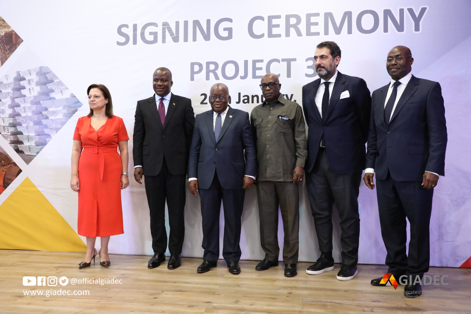 New Alumina Refinery To Be Developed As President Akufo Addo Announces GIADEC's Strategic Partner For Project 3A