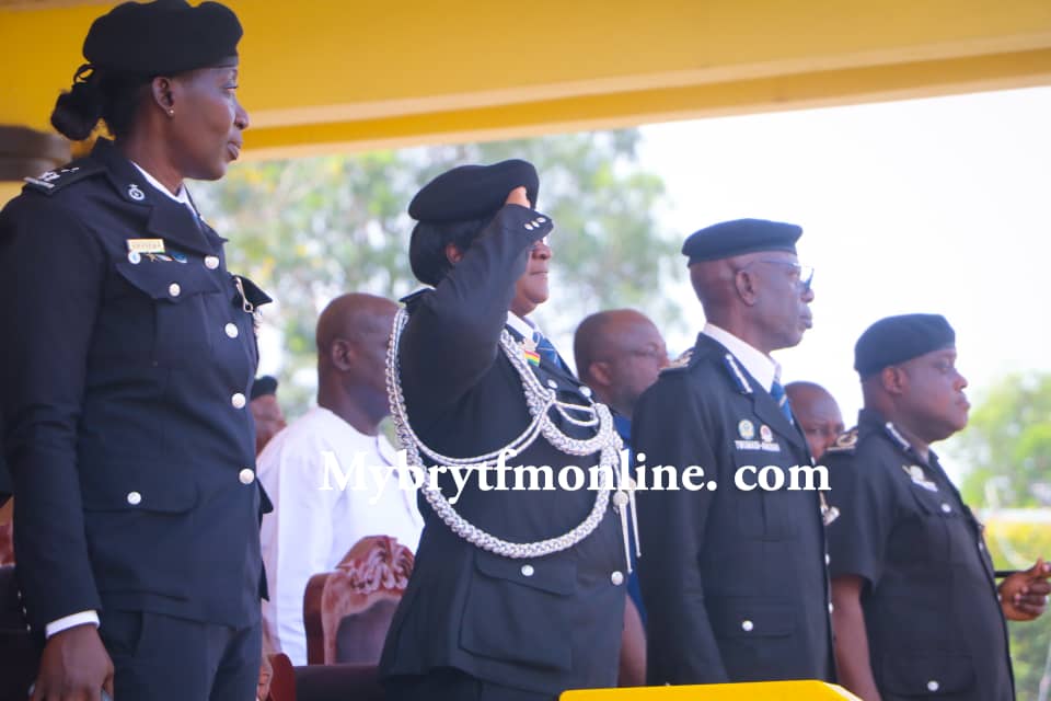 Passing-Out Parade Held For 187 Police Recruits In Koforidua