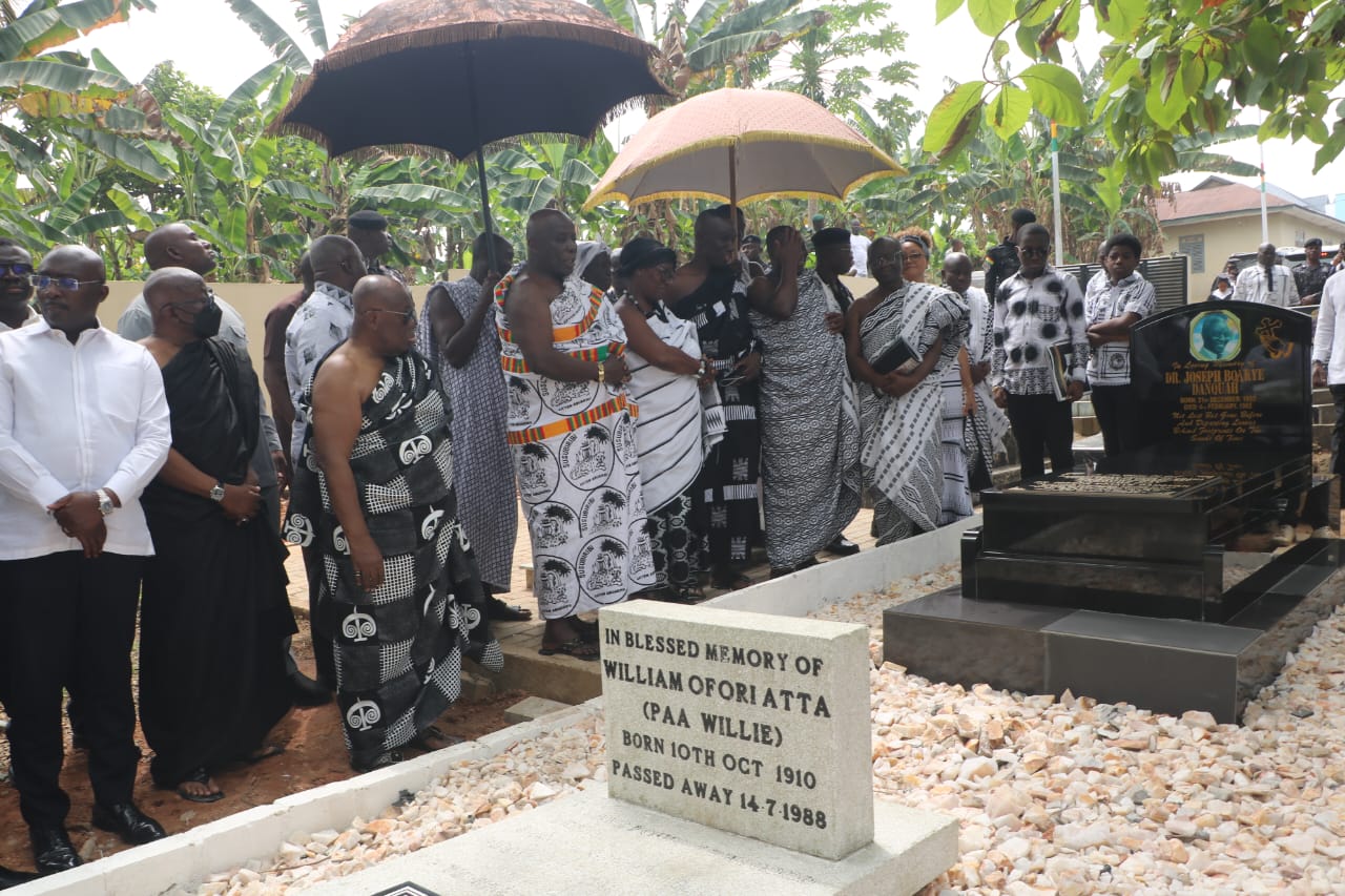 Memorial Service Held For Late JB Danquah In Kyebi As Okyenhene Recounts His Painful Death But Urges Forgiveness
