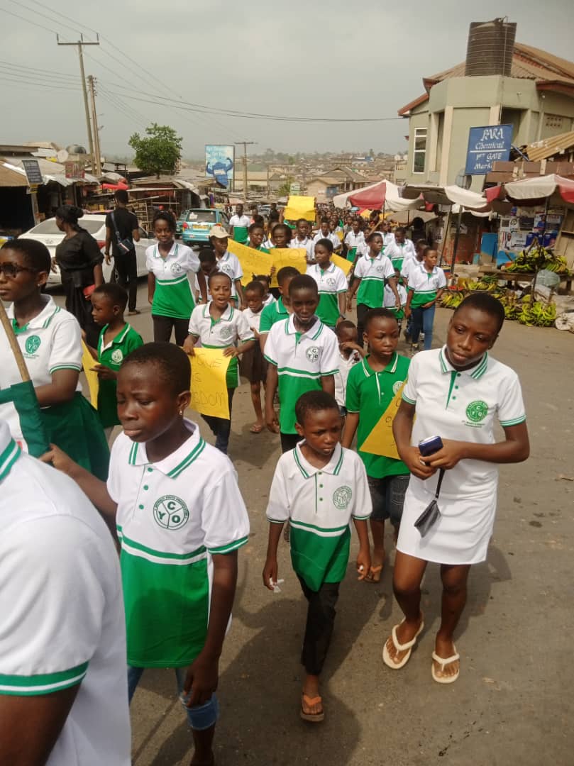 C.Y.O Crusaders Embarks On Street Evangelization To Mark A Patron Saint Day