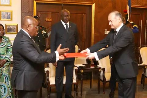 Akufo-Addo Charges New Foreign Envoys To Work Hard To Enhance Relations With Ghana