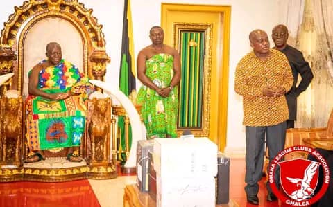 Ghana @67:Ashanti Regional Minister Leads Delegation To Otumfuo Ahead Of President's Cup