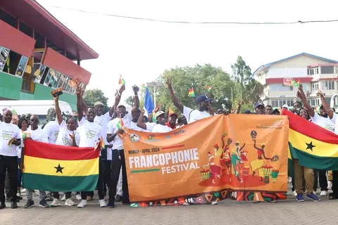 Francophonie Month Climaxed With Health Walk