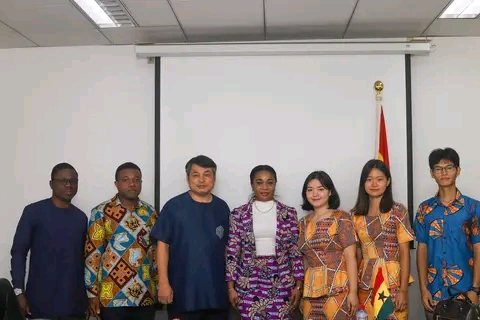 Deputy Foreign Affairs Minister Receives Members Of The Ghana Chapter Of The International Youth Fellowship
