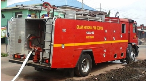 24-Year Old Fire Tender In Koforidua Grounded As GNFS Fails To Raise Ghc10K For Repairs