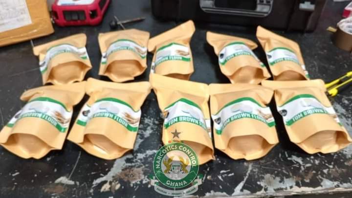 NACOC Seizes Suspected Cannabis Package Bound For The United Kingdom