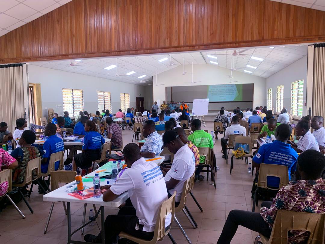 E/R:GES/KOICA Hold 3-Day Workshop For Science And Math Teachers in New Juaben South Municipality