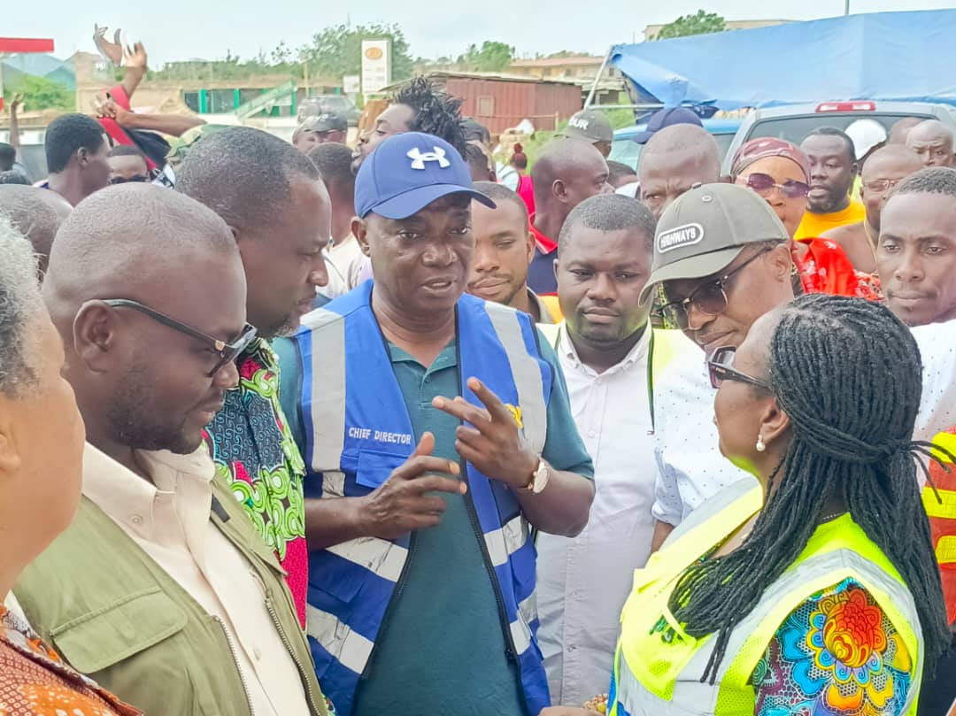 Roads Minister Commends Contractor On Kasoa - Bawjiase Road, Vows To Pay Any Delayed Funds