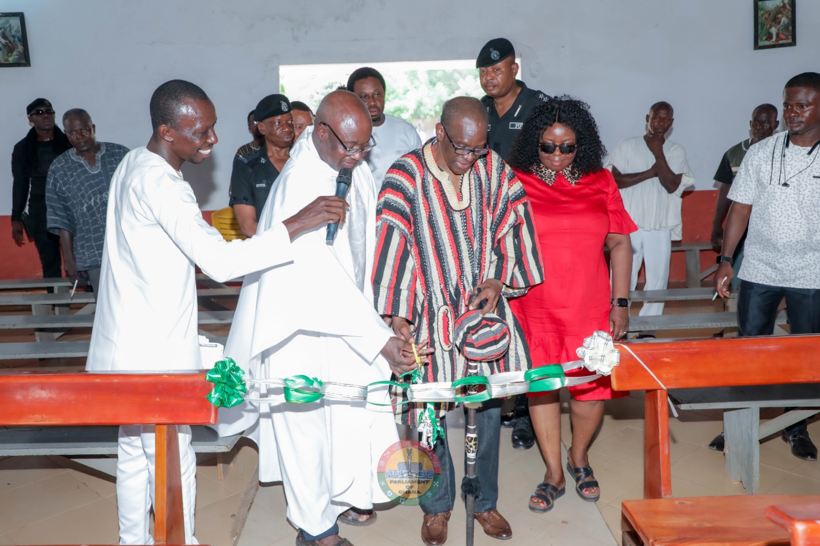 Bagbin Donates To St. Dominic Catholic Church, Nadowli-Kaleo Hospital