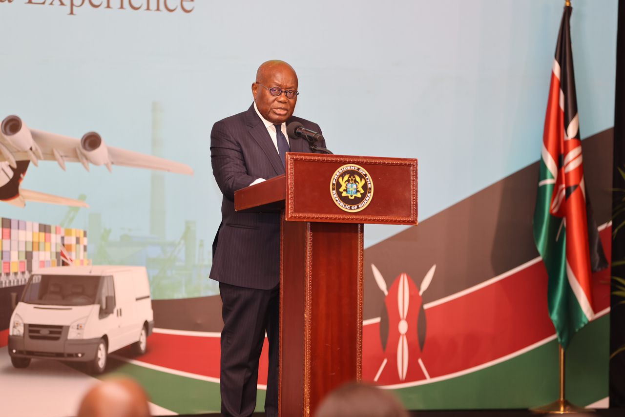Akufo-Addo Emphasizes On The Need To Deepen Business Ties With Kenya