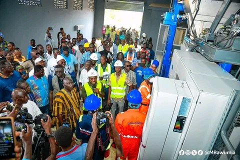 U/E:Bawumia Commissions Integrated Recycling And Composting Plant (IRECOP) And Medical Waste Treatment Facility