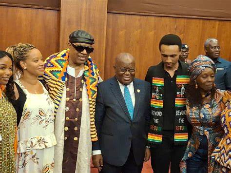 The Family Of Stevie Wonder Obtain Ghanaian Citizenship