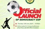 Parliament To Launch Democracy Cup