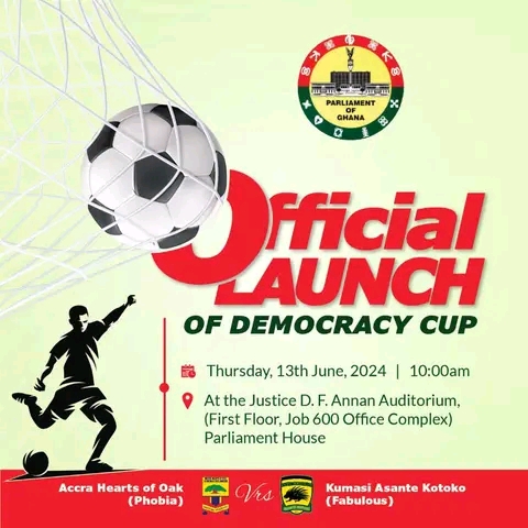 Parliament To Launch Democracy Cup