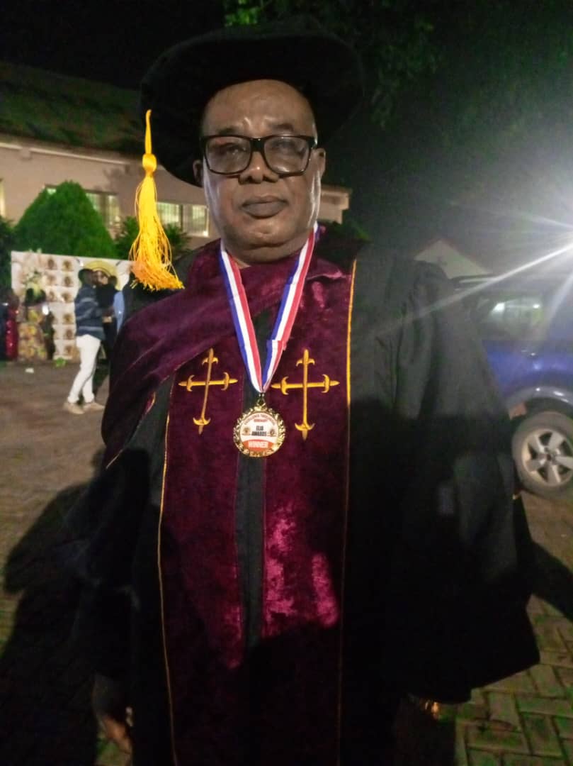 E/R:Abuakwa North Assembly Member Honoured With Doctorate Tiltle