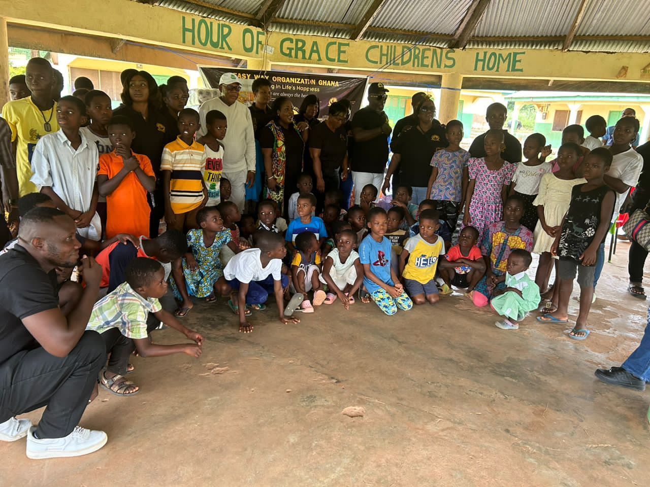 Easy Way Organization Ghana Donates To Hour Of Grace Orphanage Home
