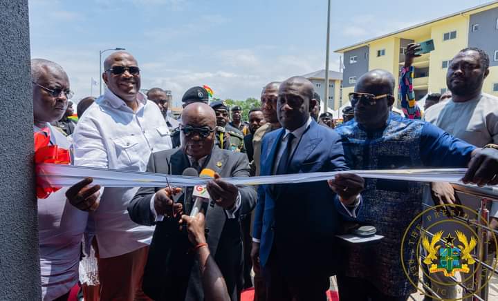 President Akufo-Addo Commissions 320 Housing Unit For Police Service