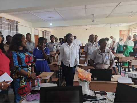 Accra:Minister For Communications And Digitalisation Concludes Girls-In-ICT Training Program Tour