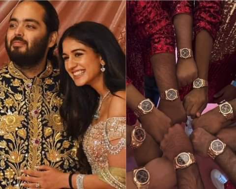 Billionaire's Son Gifts Friends $200K Worth Gold Watches On His Wedding Day