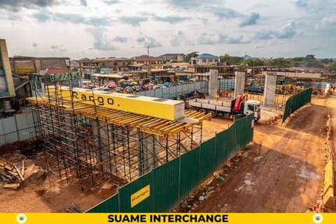 A/R:Akufo-Addo Inspects Suame Interchange Project