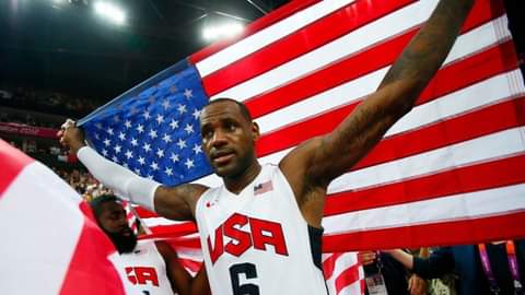 Olympic Games:Lebron James Named Male Flagbearer For Team USA