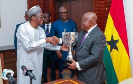 30 Years Of Parliamentary Democracy; Speaker Presents Democracy Cup To Akufo-Addo