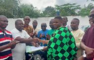 V/R:Sammy Gyamfi Donates Motorbikes To NDC Communicators