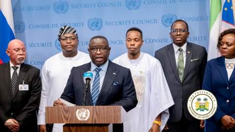 Grant Africa Greater Representation - President Maada Bio To UN Security Council