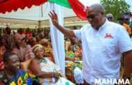 Mahama Begins 4-Day Tour Of The Volta Region