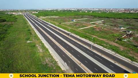 Akufo-Addo Commissions School Junction - Borteyman-Tema Motorway Road