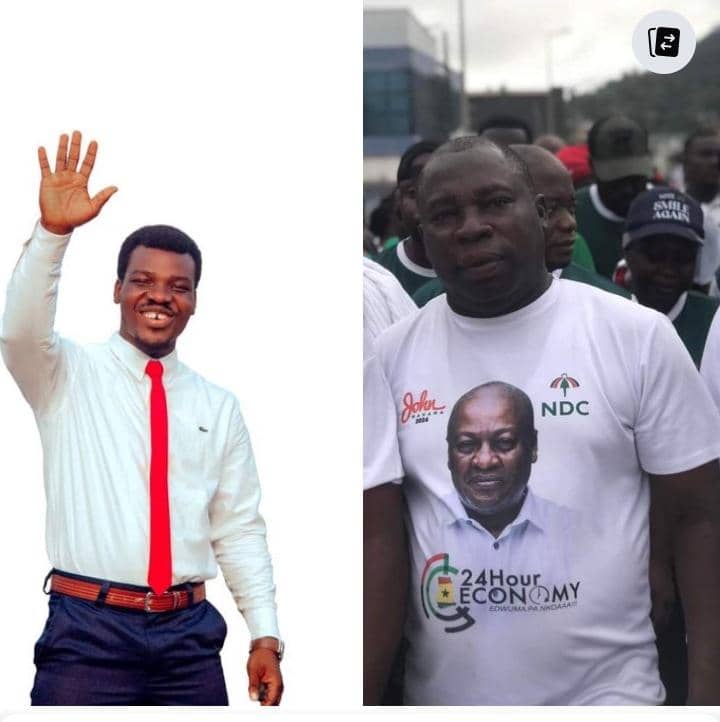 E/R:KTU TESCON President Dumps NPP, Throws Support For NDC Parliamentary Candidate