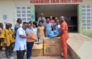 Church Of Christ Donate Items To Two Health Facilities In Anum