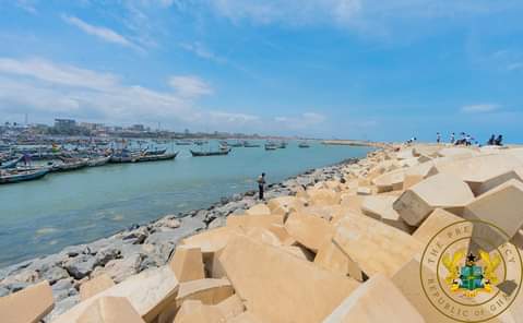 Akufo-Addo Commissions Jamestown Fishing Harbour