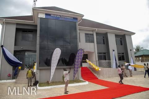 Government Unveils Ultra Modern Minerals Commission Office At Bibiani