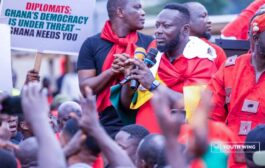 E/R:Thousands Join NDC Demonstration In Koforidua, Youth Organizer Urges Chiefs To Call EC To Order