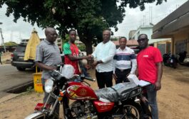 E/R: Interparty And CSOs Donates Motorbikes To Boost NDC Campaign