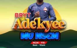 Official:Kwamina Sam Biney To Host Maiden Bryt Fm's Morning Show Dubbed 'BRYT Adekyee Mu Nsem'