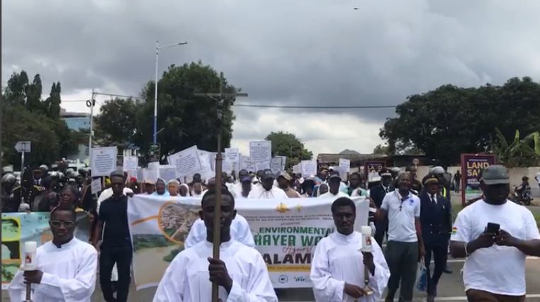 Catholic Church Embarks On A Peaceful Protest Against Galamsey