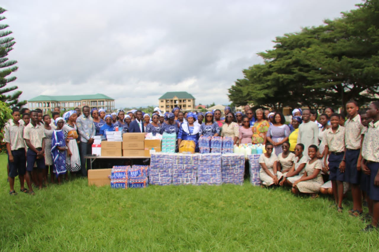 Koforidua Area Women's Ministry Celebrates International Day of the Girl with PENSEC, Donates GH₵10,000 Worth of Items