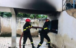 E/R:Firefighters Avert Fire Outbreak At A School In Suhum