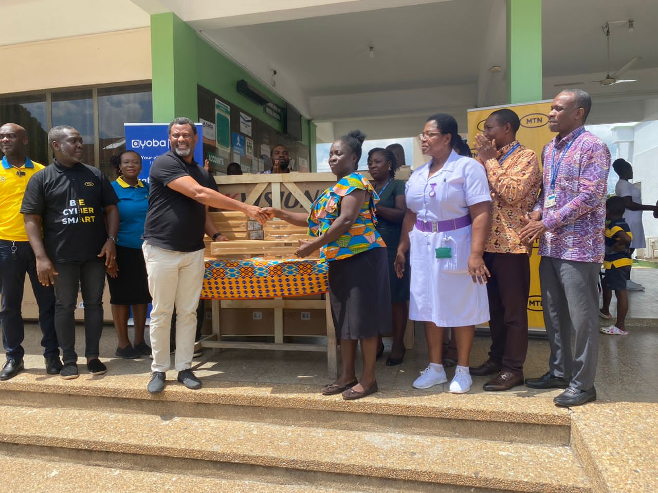 MTN Ghana Foundation Donate Digital Equipment To Eastern Regional Hospital