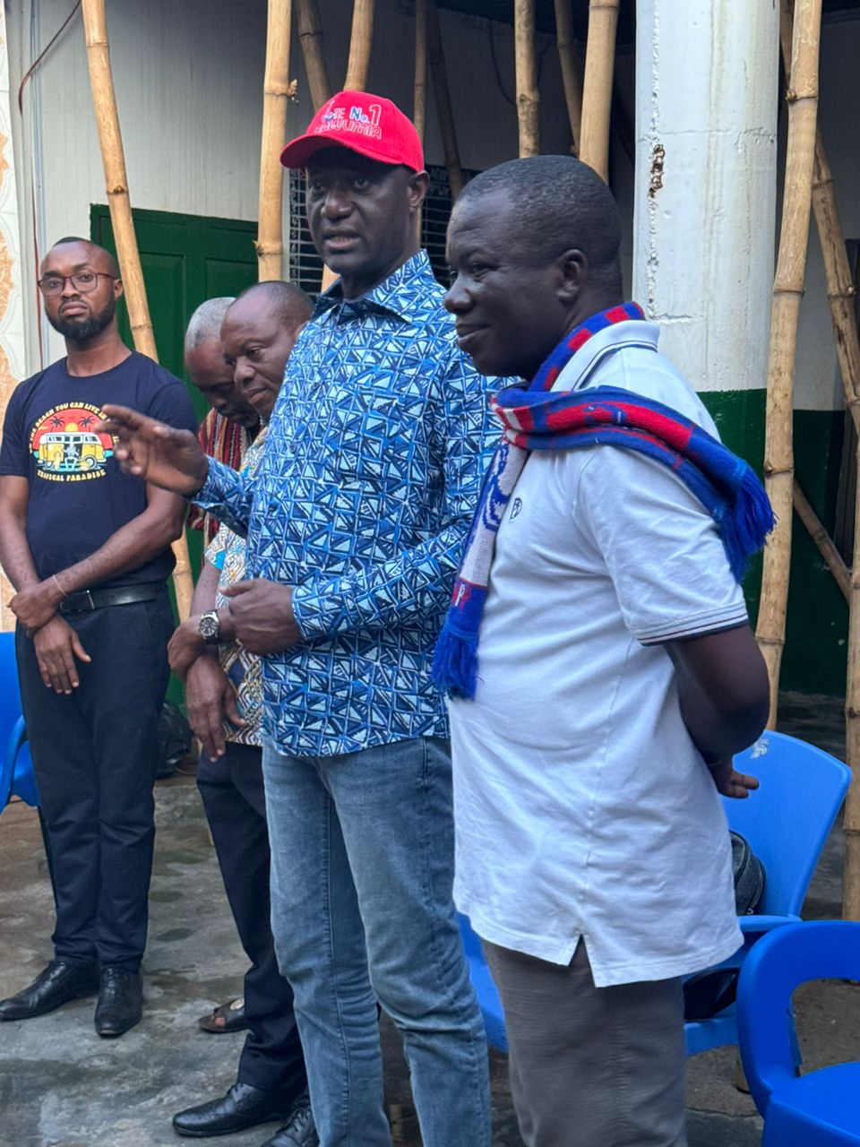 Jeff Konadu Donates To Lower Manya Krobo Muslim Community On Behalf Of Bawumia